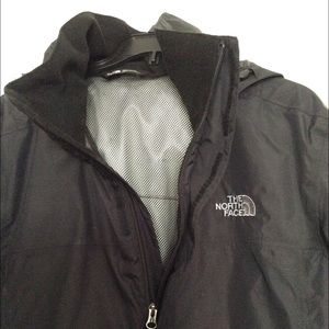 Men’s North Face rain jacket
